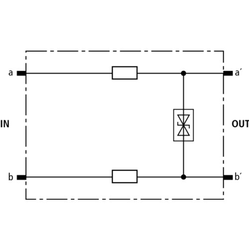 907470 DEHN DRL HD 24 Überspannungs. Ableiter Schutzstecker Produktbild Additional View 2 L