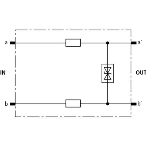 907470 DEHN DRL HD 24 Überspannungs. Ableiter Schutzstecker Produktbild Additional View 1 L