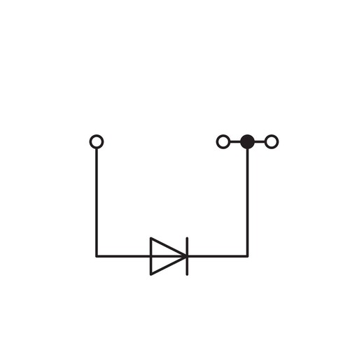 279-673/281-410 WAGO FV-Diodenklemme 3-Leiter Produktbild Additional View 1 L