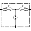 953010 DEHN Überspannungsableiter Typ 3 Schutzmodul 2-pol. 255V DR MOD 255 Produktbild Additional View 2 S