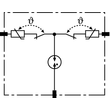 953010 DEHN Überspannungsableiter Typ 3 Schutzmodul 2-pol. 255V DR MOD 255 Produktbild Additional View 1 S