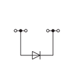 280-815/281-410 WAGO 4-L-Klemme mit Diode 1N4007 An.links Produktbild Additional View 1 S