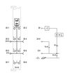 750-430 WAGO 8-Kanal Digital-Eingangs- klemme DC 24V 3,0ms 1-Leiter-Anschluss Produktbild Additional View 1 S