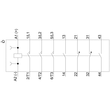 3RT2025-1BB44 SIEMENS Schütz AC-3 7,5KW 400V 2S+2Ö DC 24V 3pol. BGR. S0 Produktbild Additional View 1 S