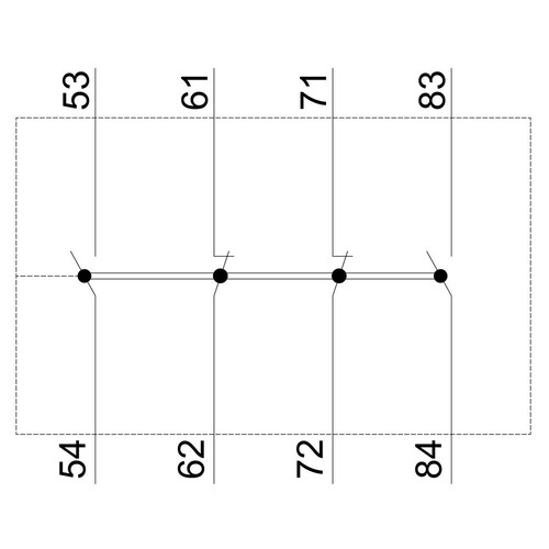 3RH2911-1GA22 Siemens Hilfsschalter 2S+2Ö für Schütze 3RH2140 und 3RH2440 Produktbild Additional View 1 L