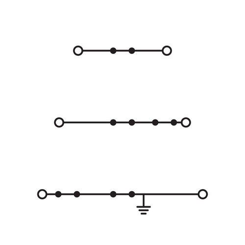 2002-3247 Wago Dreistockklemme Schutzl. Durchgangsklemme PE/N/L Produktbild Additional View 1 L