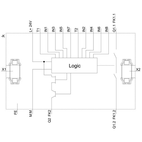 3RK3111-1AA10 SIEMENS Sirius Zentralmodul Basic Produktbild Additional View 1 L