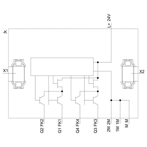 3RK3242-1AA10 SIEMENS Sirius Erweiterungsmodul Produktbild Additional View 1 L