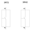 3RH2911-1HA10 Siemens Hilfsschalter- block Frontseitig  1S für S0 Produktbild Additional View 1 S