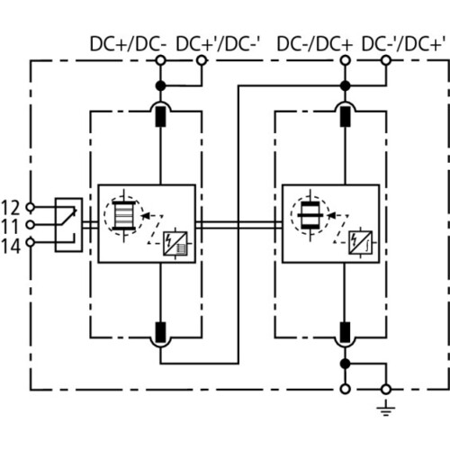 971226 DEHN Koordinierter Blitzstromableiter Typ 1 DEHNsecure M fü Produktbild Additional View 1 L