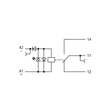 859-303 Wago Schaltrelaisklemme Relais 1 Wechsler grau Produktbild Additional View 1 S