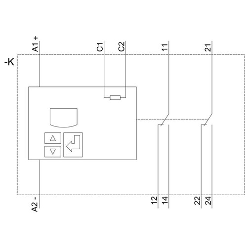 3UG4625-1CW30 SIEMENS Digitales Überwachungsrelais Produktbild Additional View 1 L