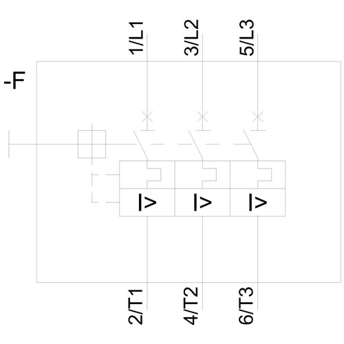 3RV2021-1AA10 SIEMENS Leistungsschalter Bgr. S0 1,1-1,6A Produktbild Additional View 1 L
