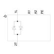 3RF2340-1BA02 SIEMENS Halbleiterschütz 1phasig AC51 40A / AC15 20A Produktbild Additional View 1 S