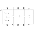 3RT2517-1AP00 SIEMENS 2S+2Ö Schütz AC3 5,5KW AC 230V 50HZ 4pol. Produktbild Additional View 1 S