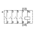 5TT5040-0 Siemens Schütz 40A 4S 230V Produktbild Additional View 1 S