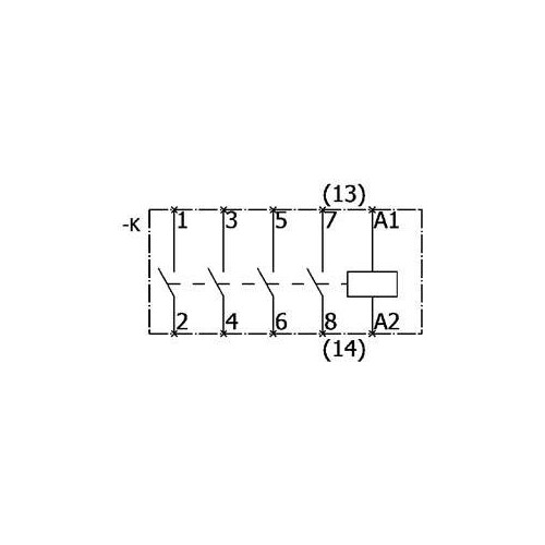 5TT5040-0 Siemens Schütz 40A 4S 230V Produktbild Additional View 1 L