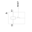 3RU1900-2AB71 Siemens elektr. Fern-Reset 24-30VUC für 3RU11/3RU21 BGR S00...S Produktbild Additional View 1 S