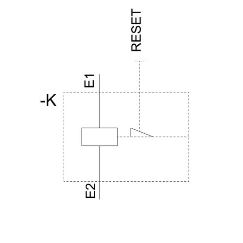 3RU1900-2AB71 Siemens elektr. Fern-Reset 24-30VUC für 3RU11/3RU21 BGR S00...S Produktbild Additional View 1 L