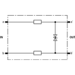 907443 DEHN DRL RD 48 Überspannungsabl. DEHNrapid LSA, für 1 Doppelader Un 48V Produktbild Additional View 1 S
