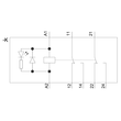 RT4A4L24 Siemens Steckrelais DC 24V 2WE Led Rot Schraubansch Produktbild Additional View 1 S