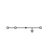 281-637 WAGO PE-KLEMME 3-LEITER 4 QMM F. TS 35 Produktbild Additional View 1 S