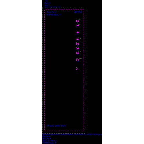 6AV2123-2DB03-0AX0 SIEMENS SIMATIC HMI KTP400 Basic Panel, 4 Produktbild Additional View 1 L