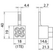 900589 DEHN Stiftanschlussklemme 2x16mm² zur Durchgangsverdrahtung Produktbild Additional View 1 S