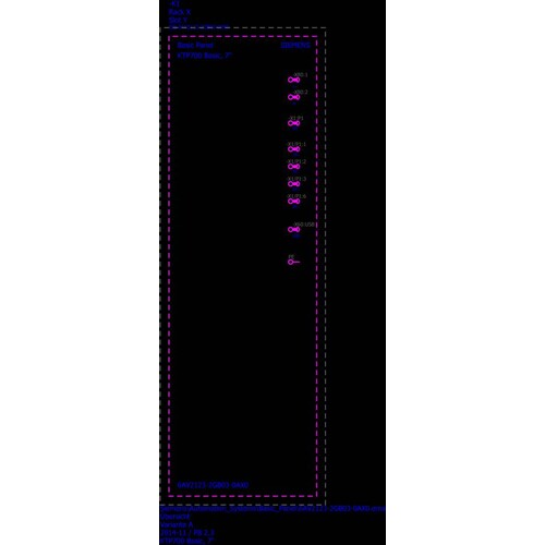 6AV2123-2GB03-0AX0 Siemens Simatic HMI KTP700 Basic Panel 7" Produktbild Additional View 1 L