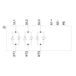 3RF2440-1AC45 SIEMENS Halbleiterschütz 3-phasig 40A 40°C 48-600V/4-30VDC Produktbild Additional View 1 S