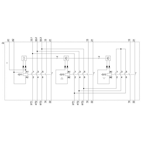 3RA2425-8XF32-1AL2 Siemens Stern-Dreieck Komb. AC3 15/18,5KW/400V AC 230V 50/60HZ Produktbild Additional View 1 L