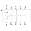 3RT2317-2BB40 Siemens Schütz Gr. S00 4S 22A 24VDC Federzuganschluß Produktbild Additional View 1 S