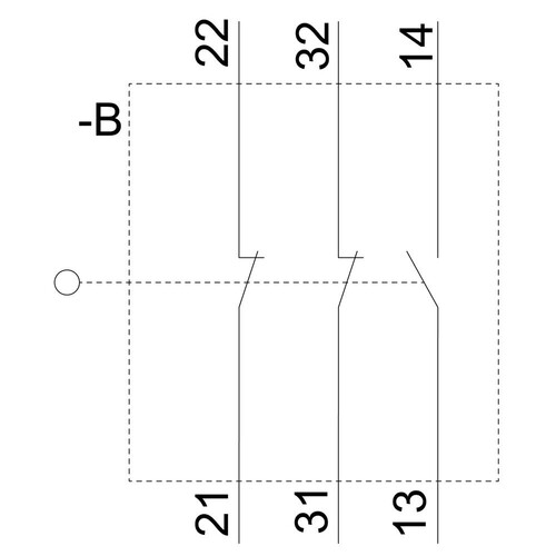 3SE5122-0KA00 Siemens Basisschalter für Positionsschalter 3SE51, Gehäuse met. Produktbild Additional View 1 L