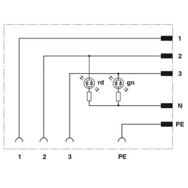 1457908 Phoenix SACC-VB-5CON-M20/AD-2L 24V Produktbild front M