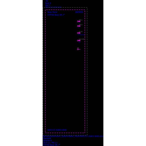 6AV2123-2GA03-0AX0 Siemens Simatic HMI KTP700 Basic DP Panel 7" Produktbild Additional View 1 L