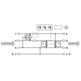 2801247 Phoenix PT-IQ-2X1-24DC-PT Produktbild front M