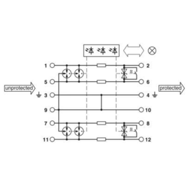 2801513 Phoenix PT-IQ-2X2-EX-24DC-UT Produktbild front M