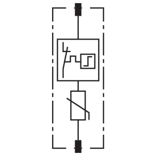 952016 DEHN Überspannungsableiter Typ 2 Varistor- Schutzmodul für DEHNguard M&S Produktbild Additional View 1 L