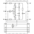 909310 DEHN Überspannungsableiter DEHNprotector Kombiadapter Produktbild Additional View 1 S