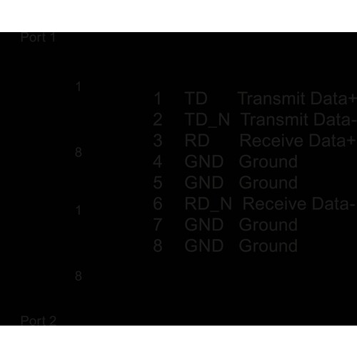 6ES7193-6AR00-0AA0 Siemens SIMATIC ET 200SP, Busadapter BA 2XRJ45 Produktbild Additional View 1 L