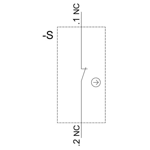 3SU1400-1AA10-1CA0 Siemens Kontaktmodul 1Ö Schraubanschluss Produktbild Additional View 1 L