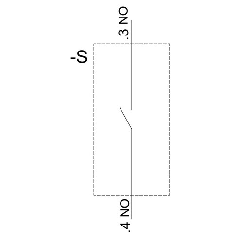 3SU1400-2AA10-3BA0 Siemens Kontaktmodul mit 1 Schaltglied, 1S Produktbild Additional View 1 L