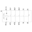 3RT2027-1FB40 Siemens Schütz 24V 3pol AC3 1S/1Ö 32A Produktbild Additional View 1 S