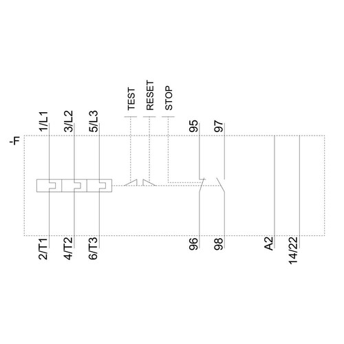 3RU2116-0JB1 Siemens Überlastrelais 0,70 -1,0 A Produktbild Additional View 1 L