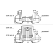 926304 Dehn Basisteil 4 polig zur Aufnahme eines Produktbild Additional View 2 S