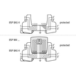 926304 Dehn Basisteil 4 polig zur Aufnahme eines Produktbild Additional View 1 S