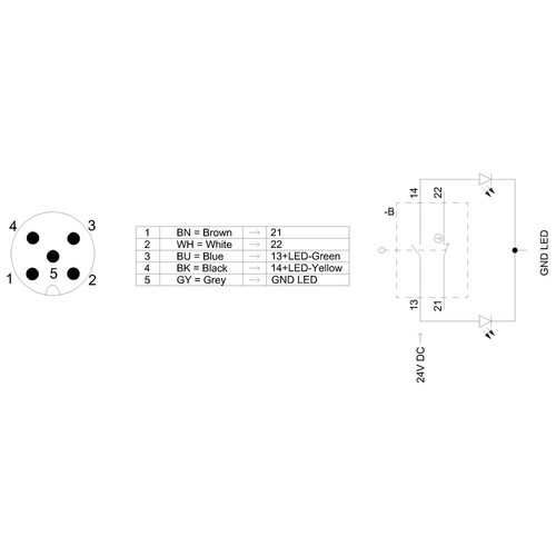 3SE5114-1CA00-1AF3 Siemens Basisschalter Produktbild Additional View 1 L