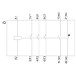 3RT2036-1AF00 Siemens SCHUETZ,AC3:22KW/ 400V, 1S+1OE, AC 110V 50HZ, 3POL, BGR. S Produktbild Additional View 1 S