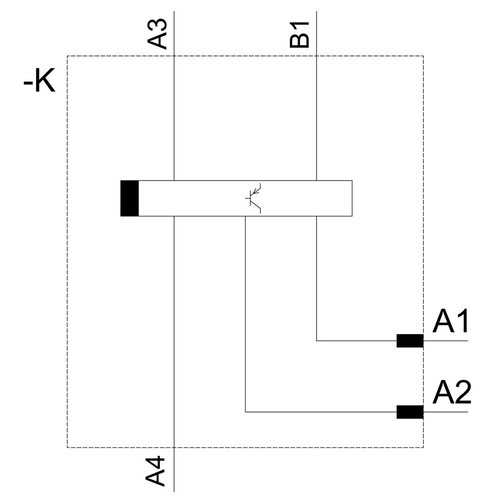 3RA2812-1DW10 Siemens Zeitrelais, elektronisch, rückfallverz. mit Hilfssp Produktbild Additional View 2 L