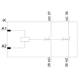 3RA2815-2FW10 Siemens Hilfsschalter, elektron. verzögert, rückfallverz. ohne Produktbild Additional View 2 S